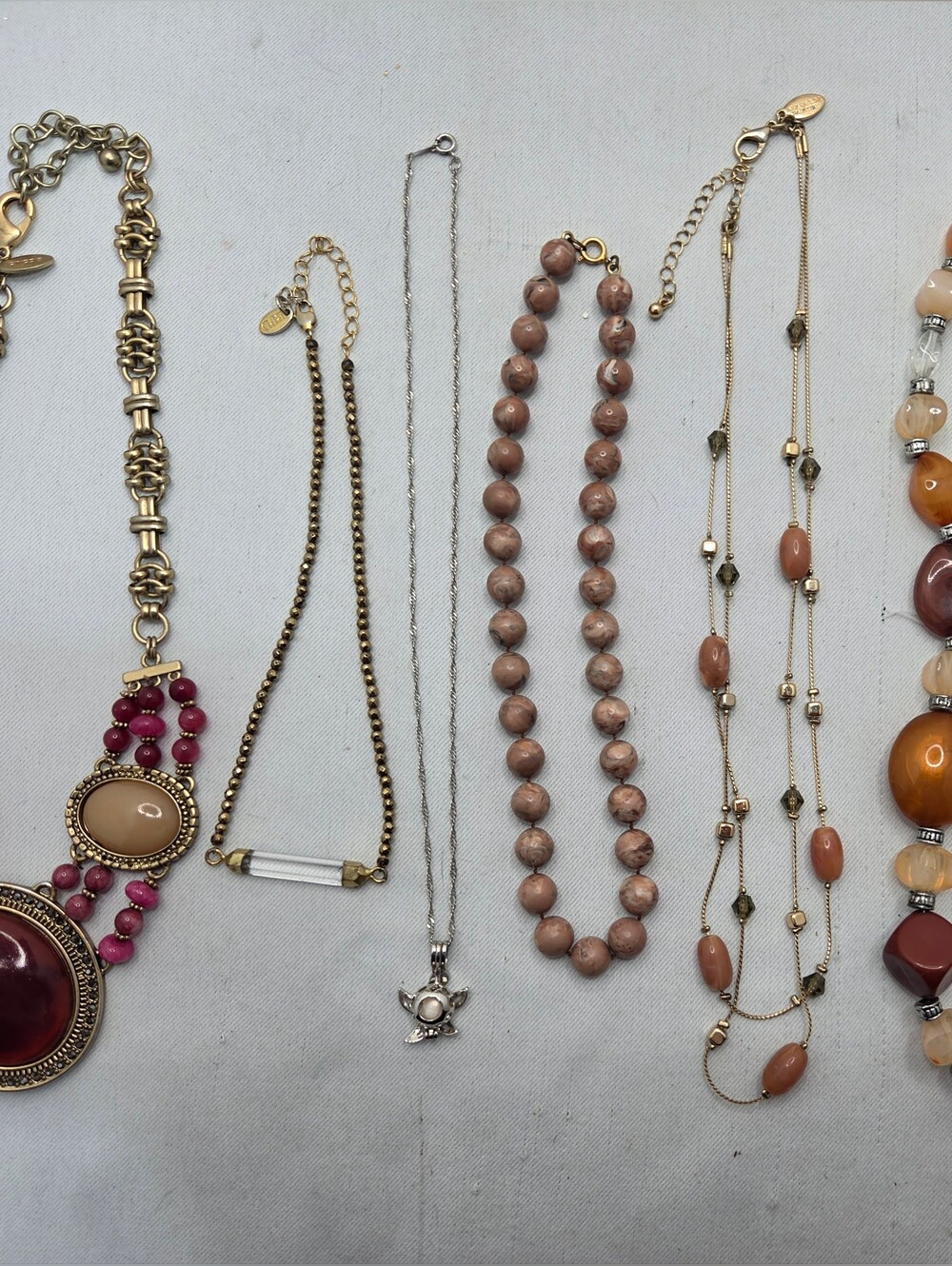 HUGE ​48pc Vintage & Modern Jewelry Lot CHICO'S LIMITED BPD Necklaces Earrings - Picture 13 of 16